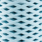 Пряжа 100% целлюлоза "Softino Raffia Color" ленточная, голубая 200м ±2м 120 гр - Фото 3