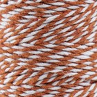 Пряжа 100% целлюлоза "Softino Raffia Color Melange" кручёная, шоколад 100м ±2м 87 гр - Фото 3