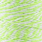 Пряжа 100% целлюлоза "Softino Raffia Color Melange" кручёная, светло-зелёная 100м ±2м 87 гр   76210 - Фото 3
