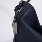 Сумка-мешок "Оливи" на молнии, цвет синий - фото 24243299