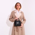 Сумка-тоут "Оливи" на молнии, цвет чёрный - фото 21756968