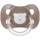 Соска - пустышка латексная классическая «Мишка», от 0 мес., коричневая - Фото 5