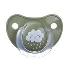 Соска - пустышка латексная классическая «Облачко», от 3 мес., зелёная - Фото 3