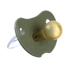 Соска - пустышка латексная классическая «Облачко», от 3 мес., зелёная - Фото 4