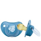 Соска - пустышка латексная классическая «Листочек», от 3 мес., синяя - Фото 5