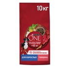 Сухой корм Purina One medium/maxi для взрослых собак, говядина/рис, 10 кг - Фото 1