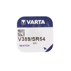 Батарейка Varta Silver Oxide, 389 - 1BL, 1.55 В, блистер, 1 шт. - Фото 2