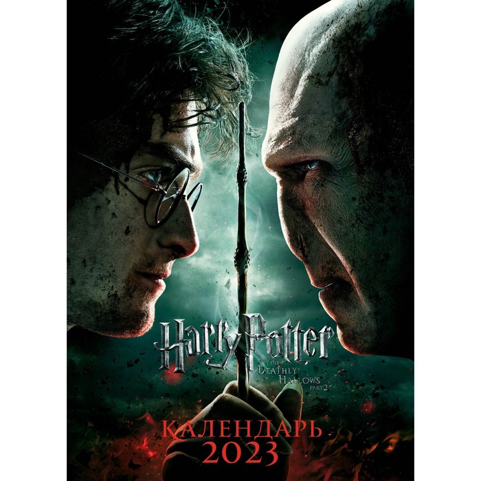Настенный календарь-постер «Гарри Поттер» 2023 год, 31,5х44 см