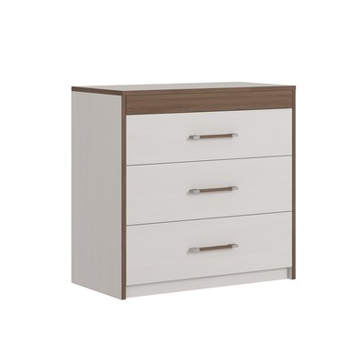 Комод «Ницца», 844×440×872 мм, цвет бодега светлый / ясень шимо тёмный