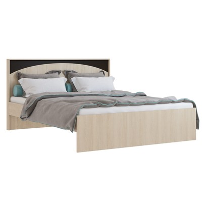 Кровать «Ева», 1600×2000 мм, без основания, цвет дуб сонома / дуб венге