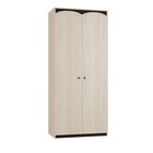 Шкаф 2-х дверный для одежды «Ева», 940 × 524 × 2168 мм, цвет дуб сонома / дуб венге - Фото 1