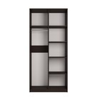 Шкаф для одежды 2-х дверный «Роксана», 1002 × 584 × 2198 мм, цвет дуб венге - Фото 2