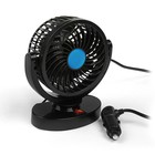 УЦЕНКА Вентилятор салона TORSO, 12 В, поворотный 360° - Фото 2