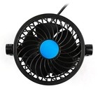 УЦЕНКА Вентилятор салона TORSO, 12 В, поворотный 360° - Фото 3