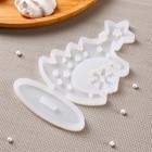 Молд для заливки «3D Ёлка», 16×9.4 см, силикон, прозрачный - Фото 3