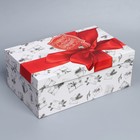 Коробка подарочная «Ретро почта», 32,5 × 20 × 12,5 см - фото 9587842