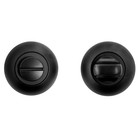 Сантехническая завертка к ручкам "АЛЛЮР" АРТ BK-R1 BL, цвет матовый черный - Фото 2