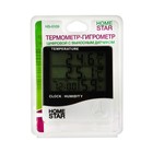 Термометр-гигрометр HOMESTAR HS-0109, комнатный, измерение влажности, белый - фото 8904130