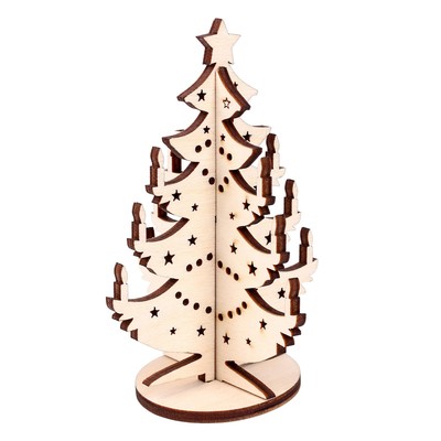Модель из дерева WoodLand Toys «Ёлка сборная №6»