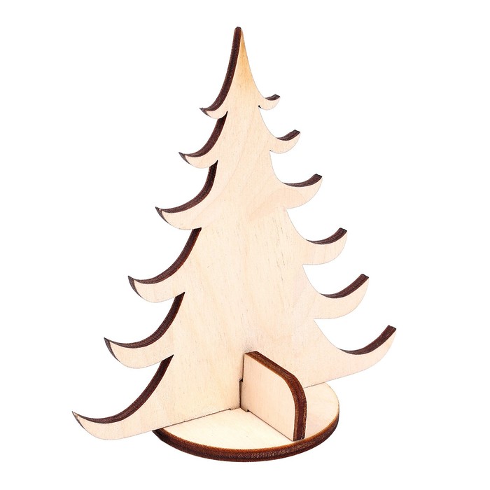 Модель из дерева «Ёлка сборная №2» - Фото 1