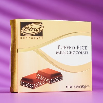 Молочный шоколад Bind хрустящий, 80 г