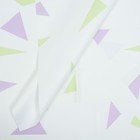 Пленка флористическая в листах, "Геометрия", белый, 58 х 58 см - фото 319041486