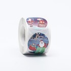 Наклейки новогодние в рулоне «Новогодний хаус», для декора и подарков, 500 шт., 3.8×3.8 см - Фото 3