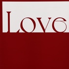 Пленка флористическая, «Любовь в воздухе» 65 мкм, винный 58×58 см - Фото 3