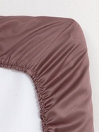 Простыня на резинке Twilight Mauve 180х200х25 см, 100% хлопок, мако-сатин, 114г/м2 - Фото 5