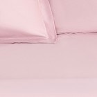 Постельное бельё Этель Евро Pink rose 200х215, 215х240, 50х70+3-2 шт, мако-сатин, 114г/м2 - Фото 4