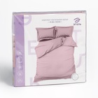 Постельное бельё Этель Евро Pink rose 200х215, 215х240, 50х70+3-2 шт, мако-сатин, 114г/м2 9144548 - фото 14079524