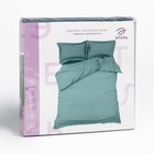 Постельное бельё Этель 1,5 сп Green paradise 143х215, 150х215, 50х70+3-2 шт, мако-сатин, 114г/м2 - Фото 11