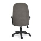 Кресло офисное СН747, с подлокотниками, на колёсиках, флок, цвет серый 29 - Фото 7