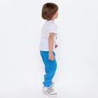 Брюки детские, цвет голубой, рост 110 см - Фото 2