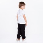 Брюки детские, цвет чёрный, рост 110 см - фото 25350603