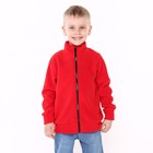 Джемпер детский, цвет красный, рост 110 см - фото 9961244