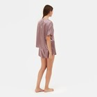 Пижама (сорочка, шорты) женская MINAKU: Light touch цвет фиолетовый, р-р 42 - Фото 3