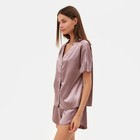 Пижама (сорочка, шорты) женская MINAKU: Light touch цвет фиолетовый, р-р 42 - Фото 5