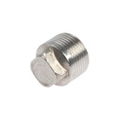 Заглушка ZEIN, 3/4", пробка, наружная резьба, нержавеющая сталь, фасовка 100 шт. - Фото 3