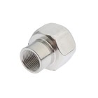 Муфта переходная ZEIN, 3/4" х 1", внутренняя резьба, нержавеющая сталь, фасовка 50 шт. 7823604