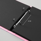 Фотоальбом на кольцах 25 листов «Признание в любви», с уголками, тиснение 19×27×3 см - Фото 6