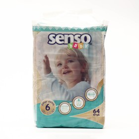 Подгузники для детей   «SENSO BABY»  6, (15-30 кг), 64 шт 9210794