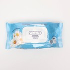 Влажная туалетная бумага "Senso" с экстрактом ромашки и молочной кислотой, 100 шт - фото 9962357