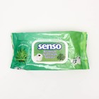 Влажная туалетная бумага "Senso" с экстрактом алое, 72 шт - фото 9873382