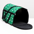 Сумка - переноска для животных, 46×28.5×30 см, цвет МИКС - Фото 4