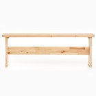 Лавка деревянная ХВОЯ 130х30х45 см 9225201