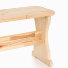 Лавка деревянная ХВОЯ 130х30х45 см 9225201