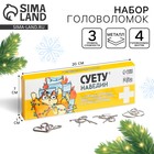 Металлические головоломки «Суету наведин», набор 4 шт. - Фото 1