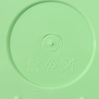 Горшок для цветов с поддоном «Знатный», 1 л, d=14 см, зелёный - Фото 5