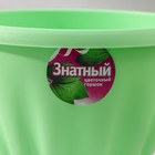 Горшок для цветов с поддоном «Знатный», 1 л, d=14 см, зелёный - Фото 7